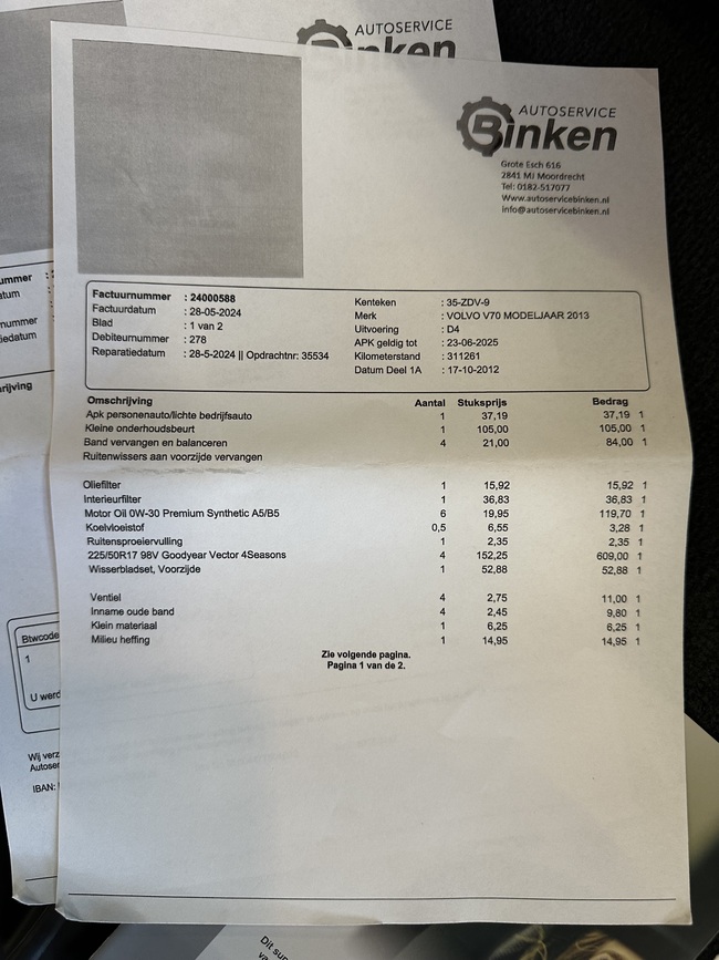 Volvo V70, 2012, 2.0 dīzelis, manuāla